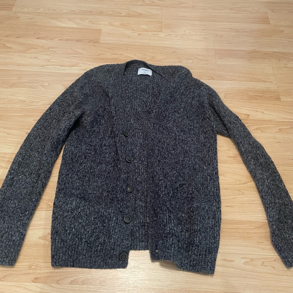 Old Navy Charcoal Knit Sweater